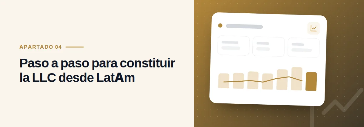 Paso a paso para constituir la LLC desde LatAm