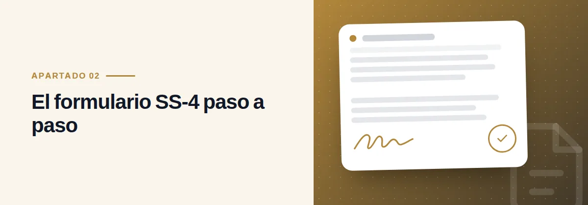 El formulario SS-4 paso a paso