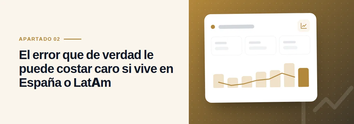 El error que de verdad le puede costar caro si vive en España o LatAm